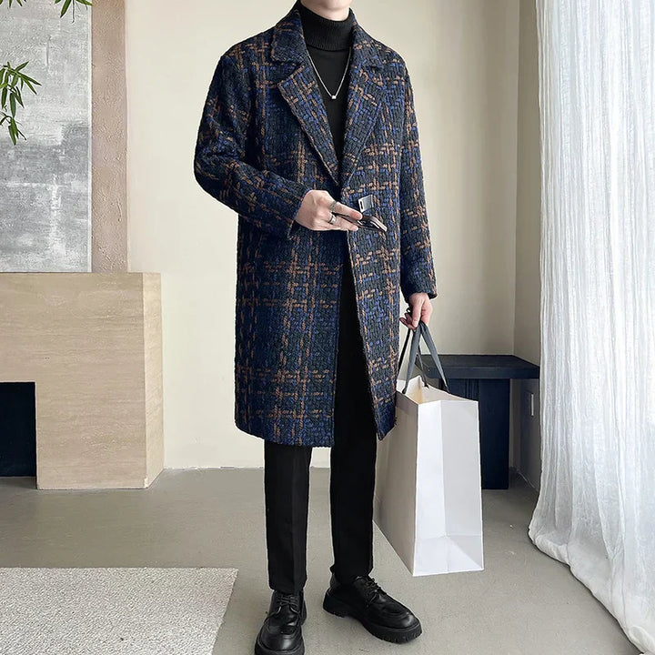 Jones | Jacquard Trenchcoat mit langen Ärmeln
