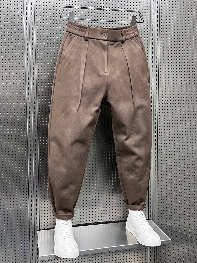 Mathieu | Bequeme Herrenhose für Herren mit geradem Bein und mittlerem Bund