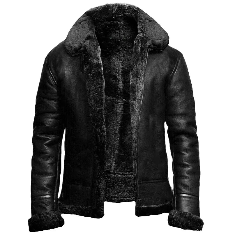 Matteo | Winterjacke für Herren mit Rundhalsausschnitt und langen Ärmeln