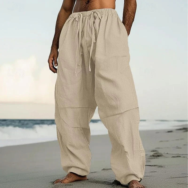 Lior | Coastal Breeze Hose für Herren mit weiter Passform und mittlerem Bund