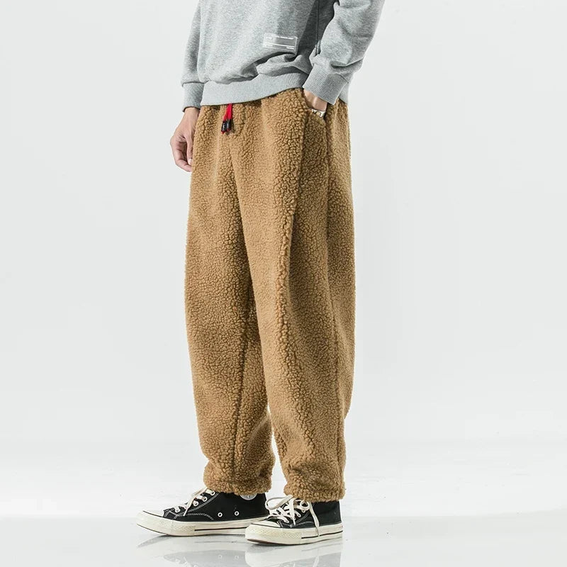Herren-Jogginghose mit Taschen und Kordelzug