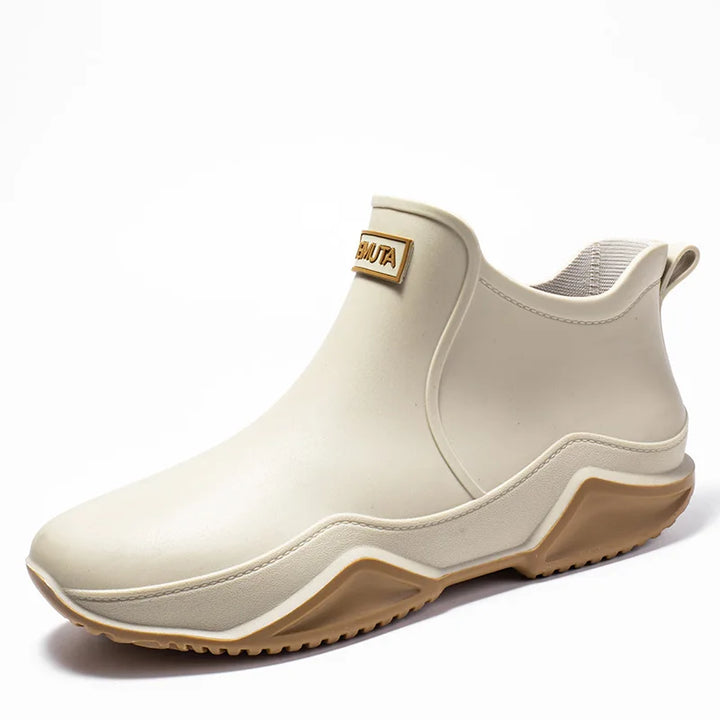 Herren-Regenstiefel mit rutschfester Sohle