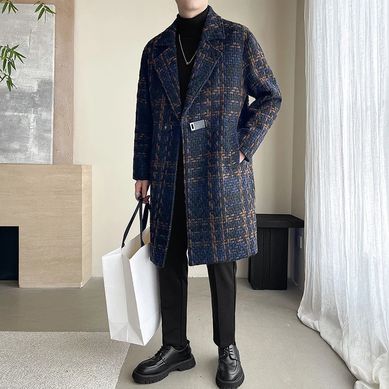 Jones | Jacquard Trenchcoat mit langen Ärmeln
