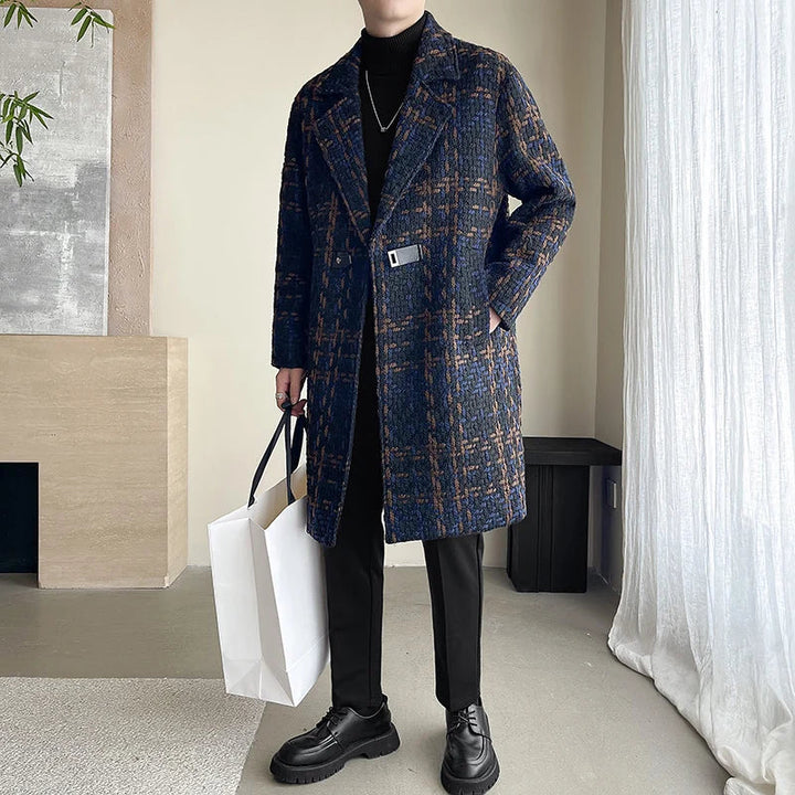 Jones | Jacquard Trenchcoat mit langen Ärmeln