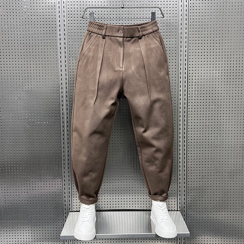 Mathieu | Bequeme Herrenhose für Herren mit geradem Bein und mittlerem Bund