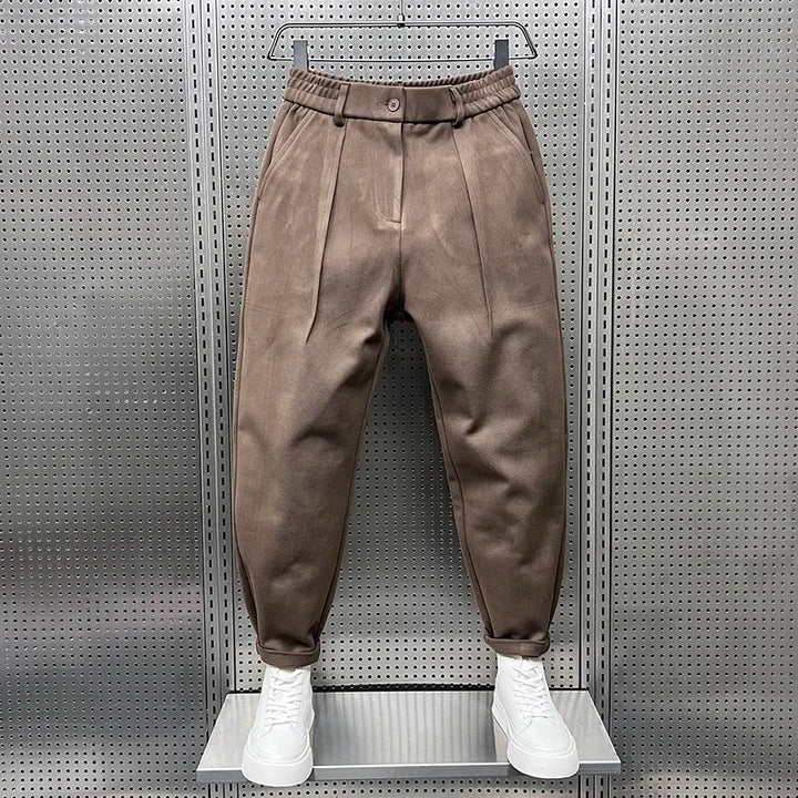 Mathieu | Bequeme Herrenhose für Herren mit geradem Bein und mittlerem Bund