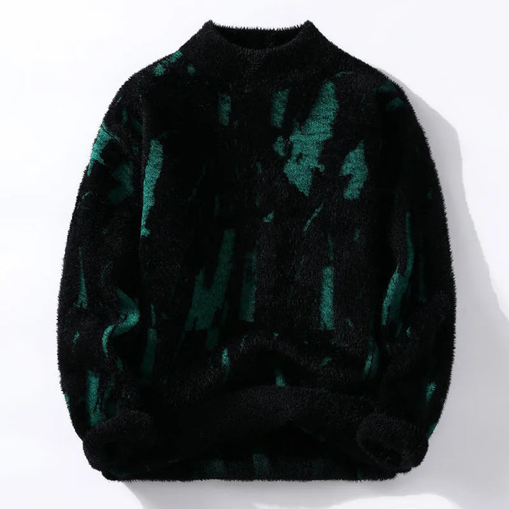 Erik | Designer Strickware für Herren mit Rundhalsausschnitt und langen Ärmeln