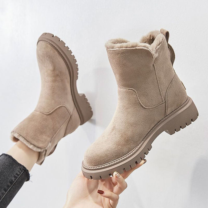 Fedora | Bequeme Stiefelette für Damen mit niedrigem Absatz