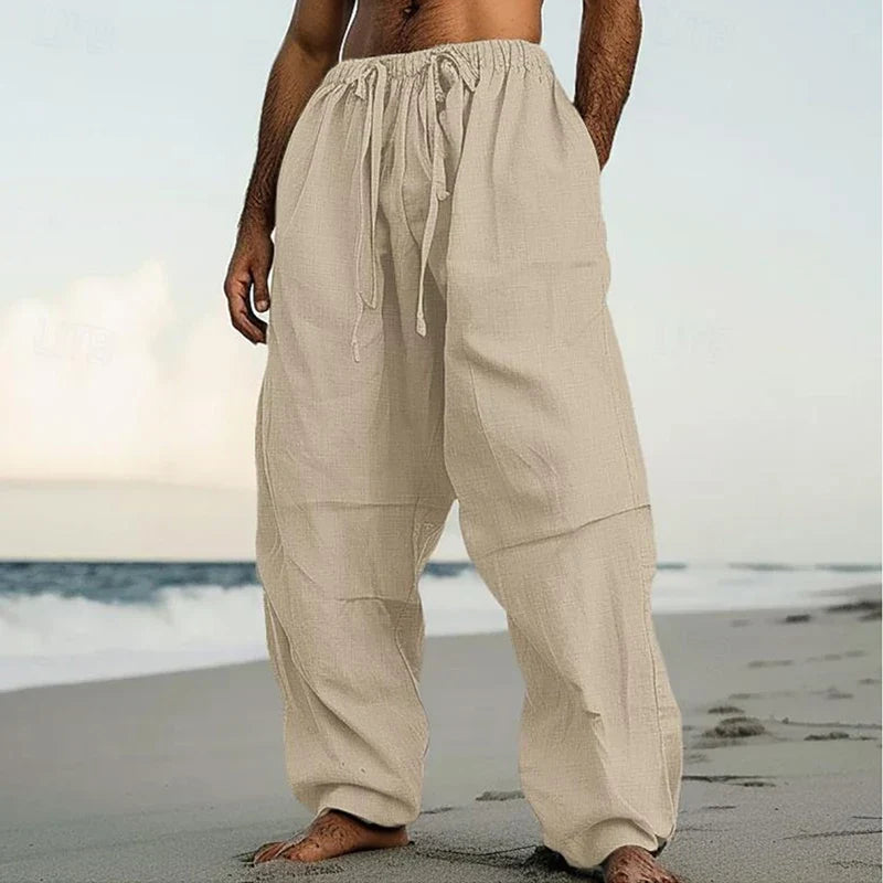 Lior | Coastal Breeze Hose für Herren mit weiter Passform und mittlerem Bund