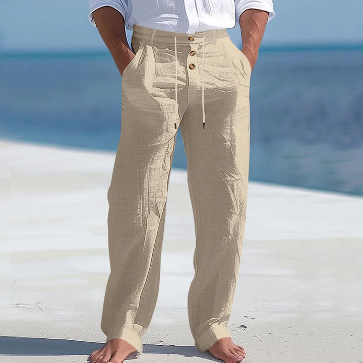 Sahin | Riviera Hose für Herren mit schmaler Passform und hohem Bund