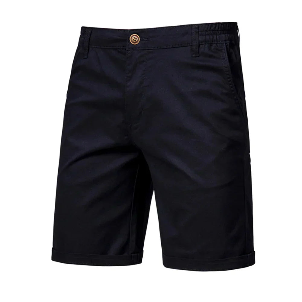 Mateo | Smarte Freizeitshorts für Herren mit geradem Bein