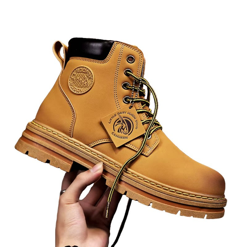 Alexander | Schnürstiefel für Herren mit flachem Absatz