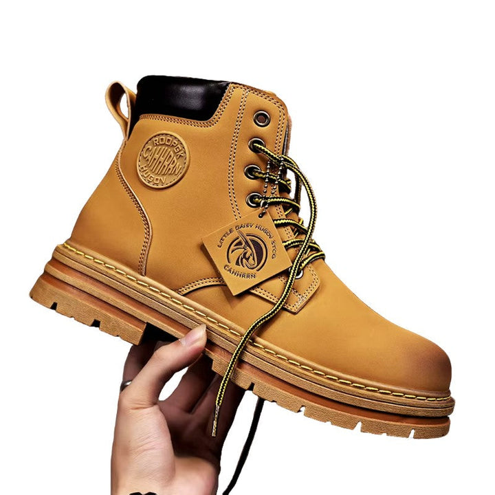 Alexander | Schnürstiefel für Herren mit flachem Absatz