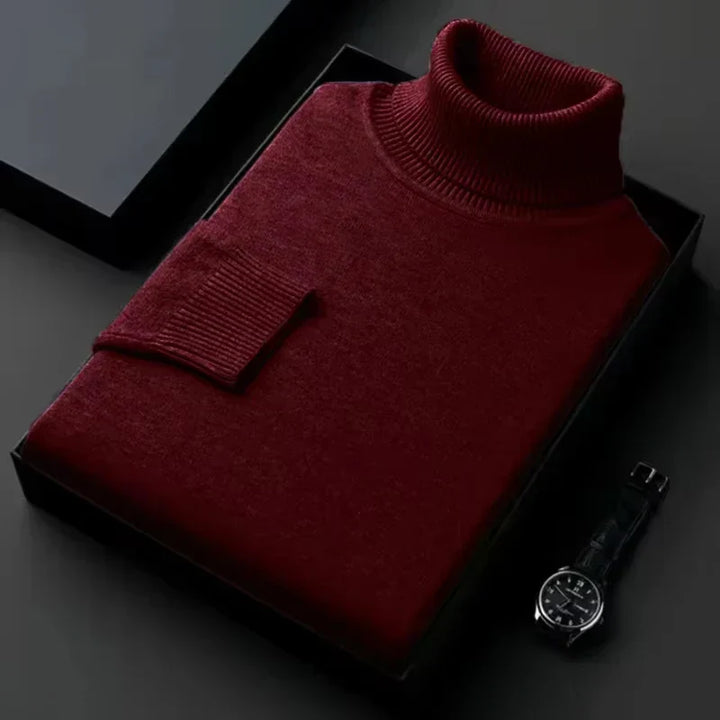 Noé | Eleganter und bequemer Rollkragenpullover mit langen Ärmeln
