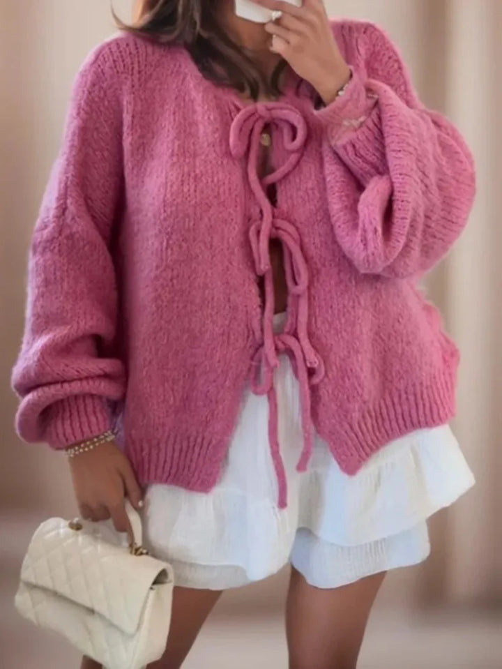 Nadia | Damen Cardigan mit langen Ärmeln