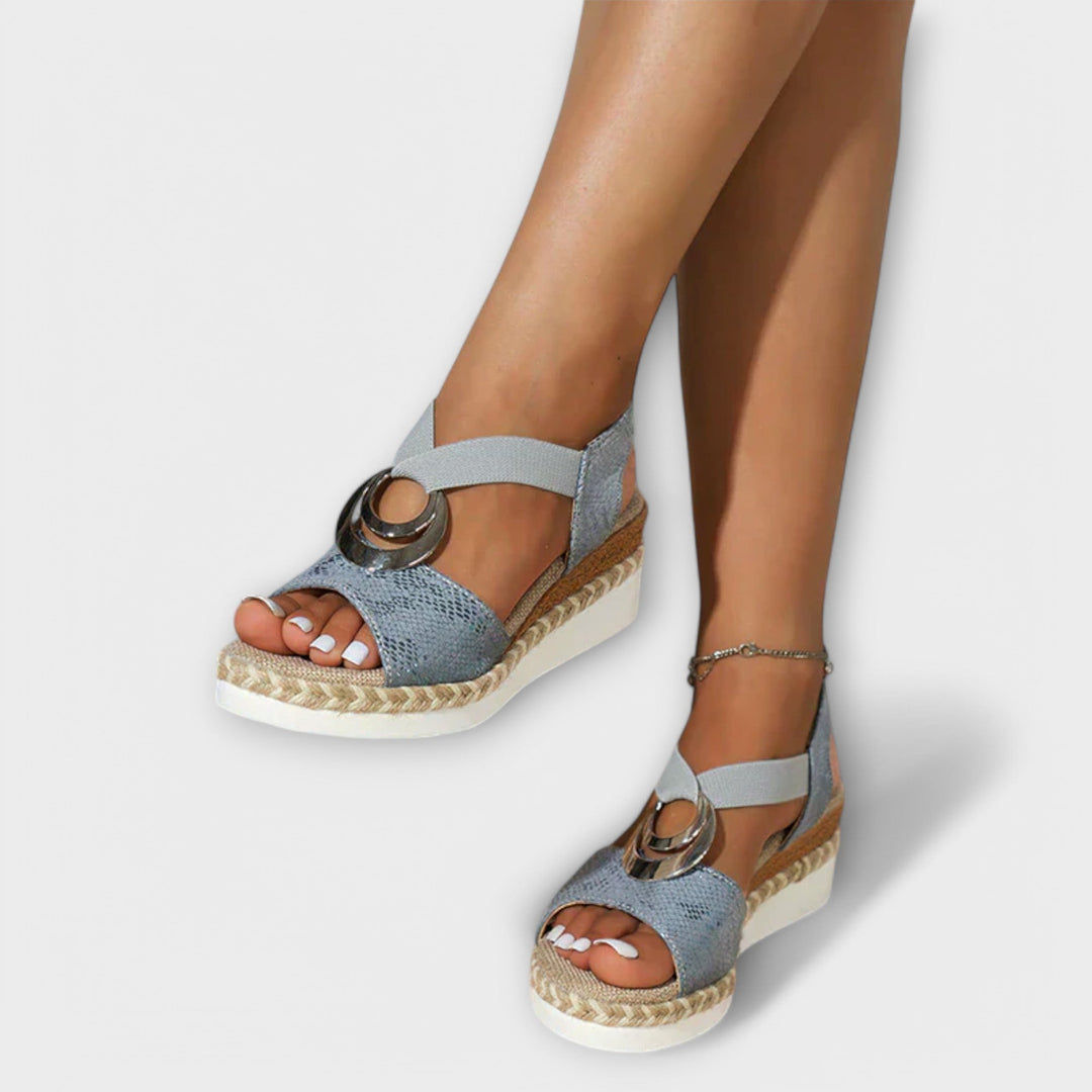 Hermia | Bequeme Sommerschuhe für Damen mit flachem Absatz