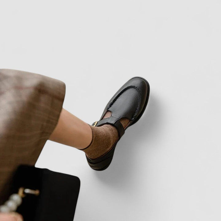 Zhelynne | Orthopädische Mary Jane Schuhe für Damen mit quadrater Zehenform