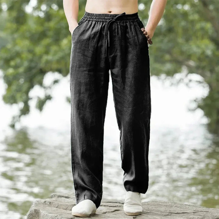 Noor | Zen Hose für Herren mit weiter Passform und mittlerem Bund