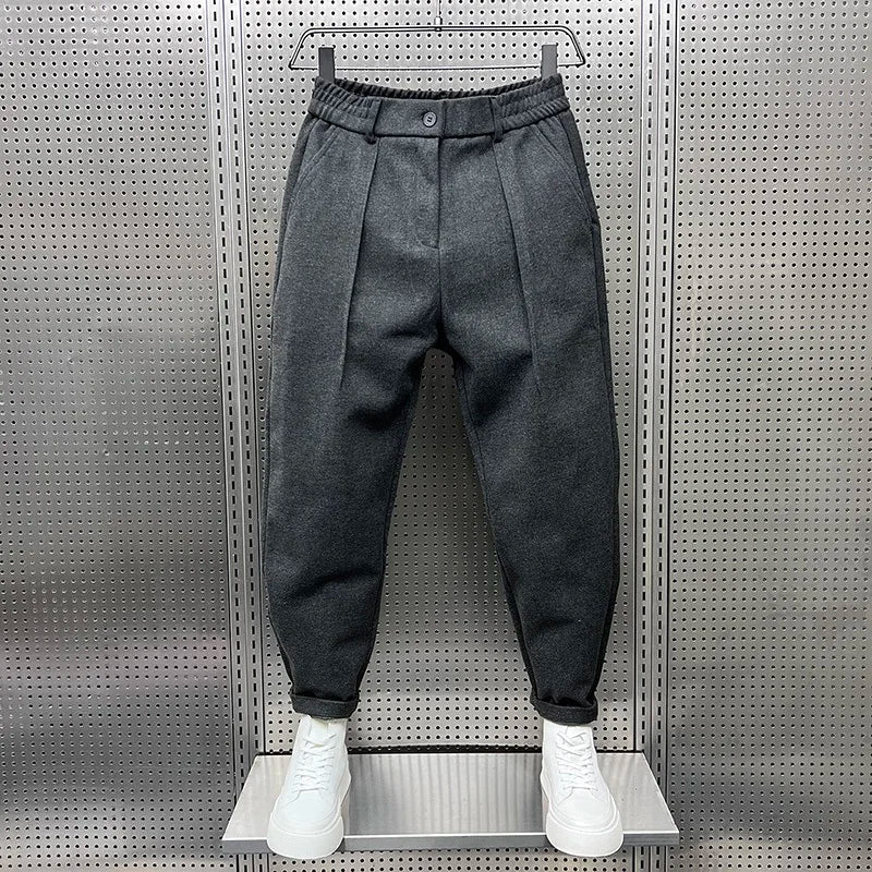 Mathieu | Bequeme Herrenhose für Herren mit geradem Bein und mittlerem Bund