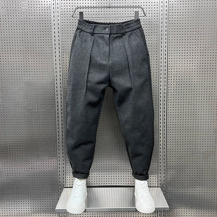 Mathieu | Bequeme Herrenhose für Herren mit geradem Bein und mittlerem Bund