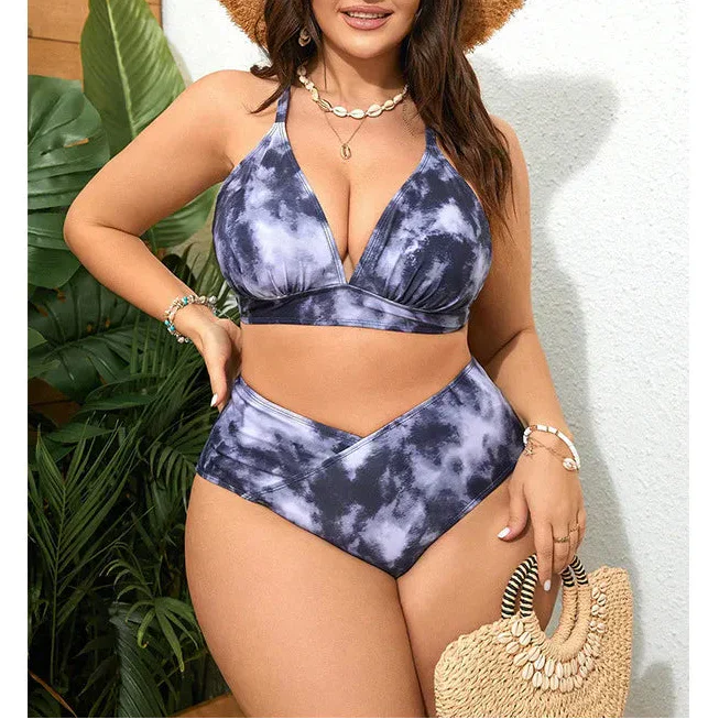 Ava | Bikini-Set für Damen in großen Größen mit hochgeschnittenem Höschen