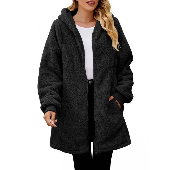 Annika | Gemütliche Kapuzenjacke für Damen mit langen Ärmeln