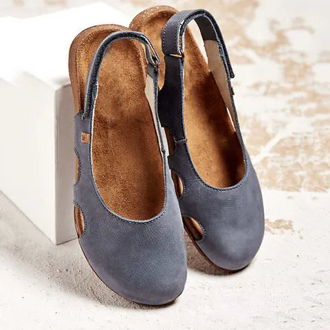 Eve | Bequeme Orthopädische Sandalen für Damen mit niedrigem Absatz