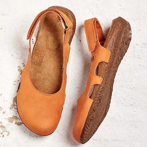 Eve | Bequeme Orthopädische Sandalen für Damen mit niedrigem Absatz