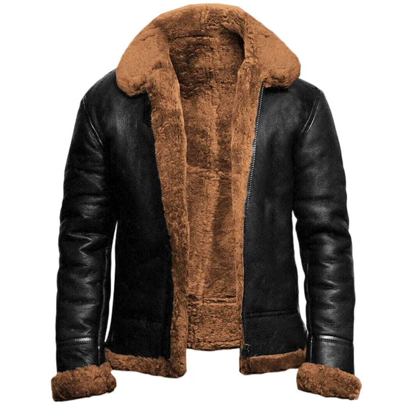 Matteo | Winterjacke für Herren mit Rundhalsausschnitt und langen Ärmeln