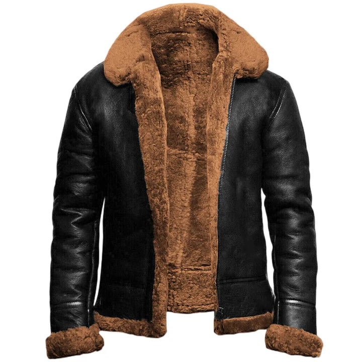 Matteo | Winterjacke für Herren mit Rundhalsausschnitt und langen Ärmeln
