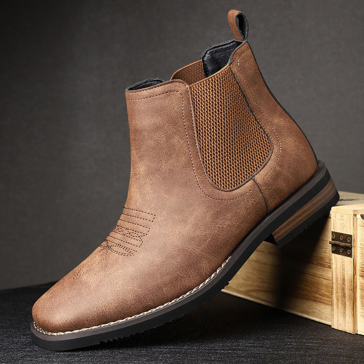 Brookvale Zeitlose Stiefel für Herren mit niedrigem Absatz