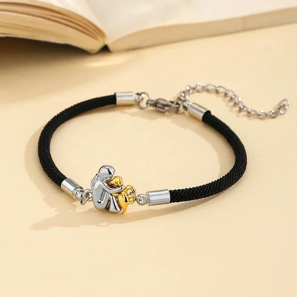 katy | Armband mit Schnur und Hundemotiv