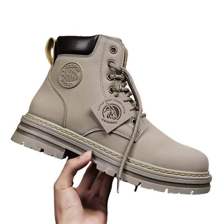 Alexander | Schnürstiefel für Herren mit flachem Absatz