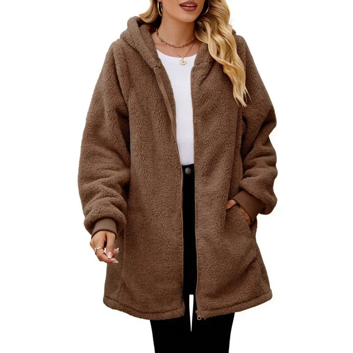 Annika | Gemütliche Kapuzenjacke für Damen mit langen Ärmeln