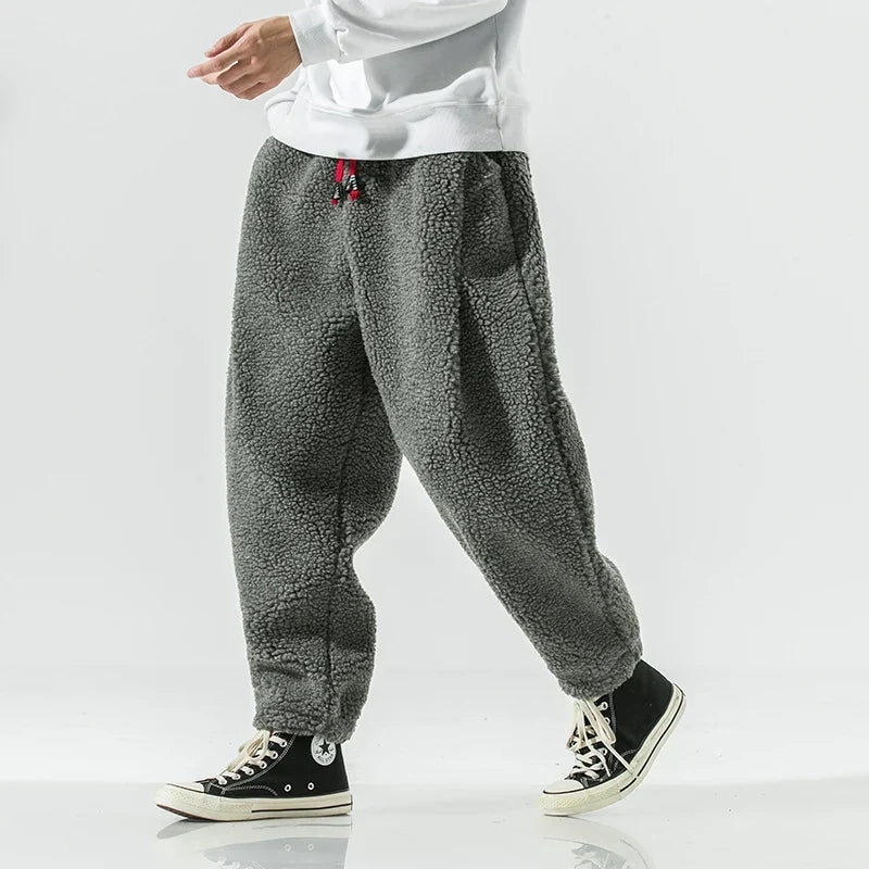 Herren-Jogginghose mit Taschen und Kordelzug