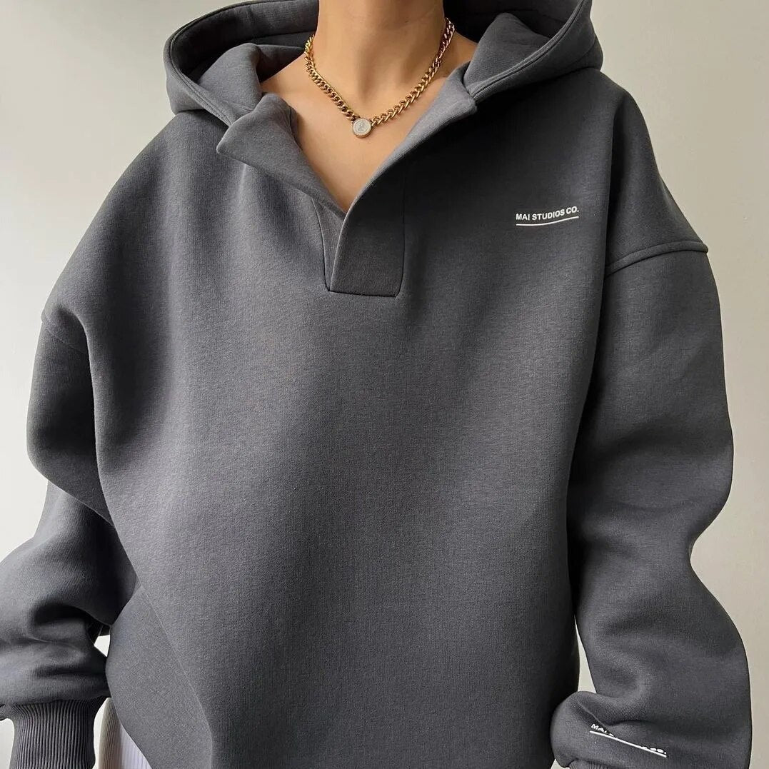 Damen Hoodie mit langen Ärmeln