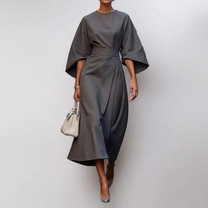 Katarzyna | Maxikleid für Damen mit eleganten Kimono-Ärmeln