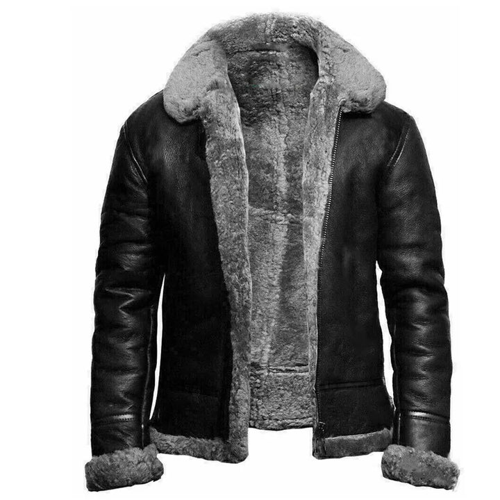 Matteo | Winterjacke für Herren mit Rundhalsausschnitt und langen Ärmeln