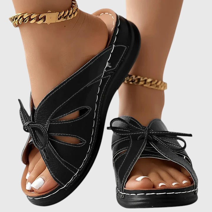 Selene | Bequeme Sandalen für Damen mit flachem Absatz