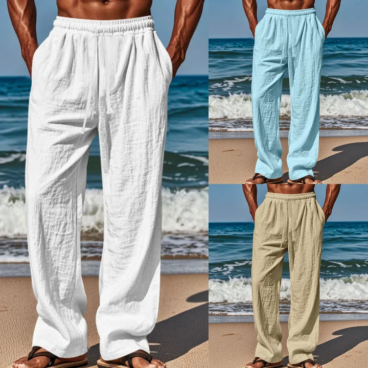 Zane | Entspannte Strandhose für Herren mit weiter Passform und mittlerem Bund
