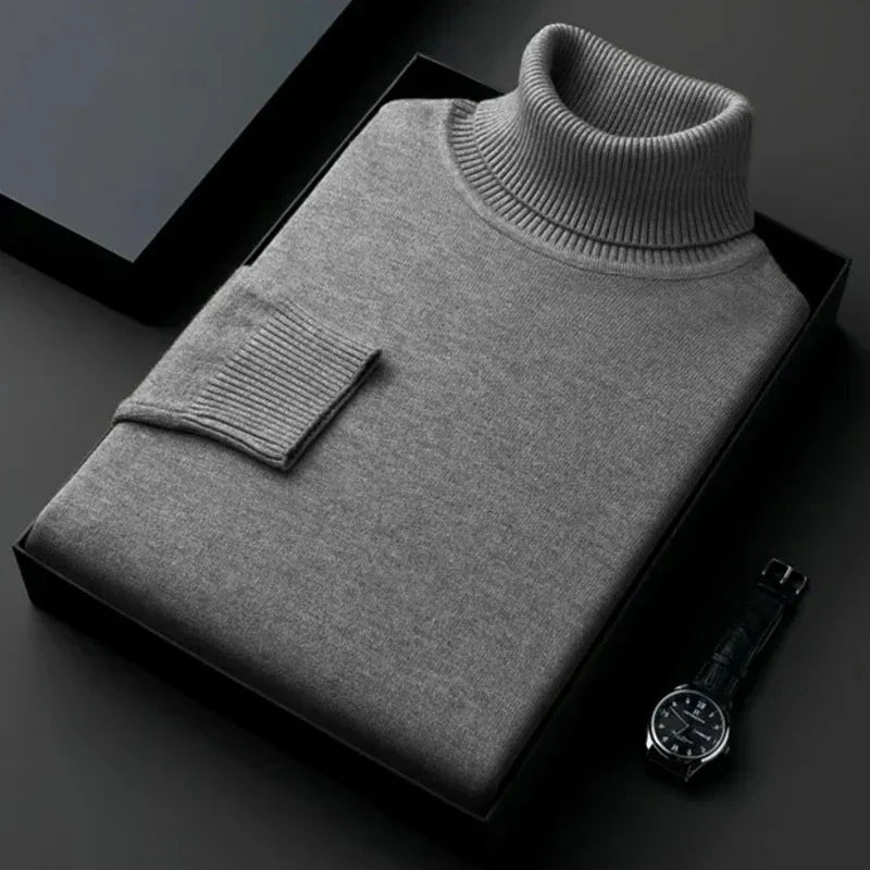 Noé | Eleganter und bequemer Rollkragenpullover mit langen Ärmeln