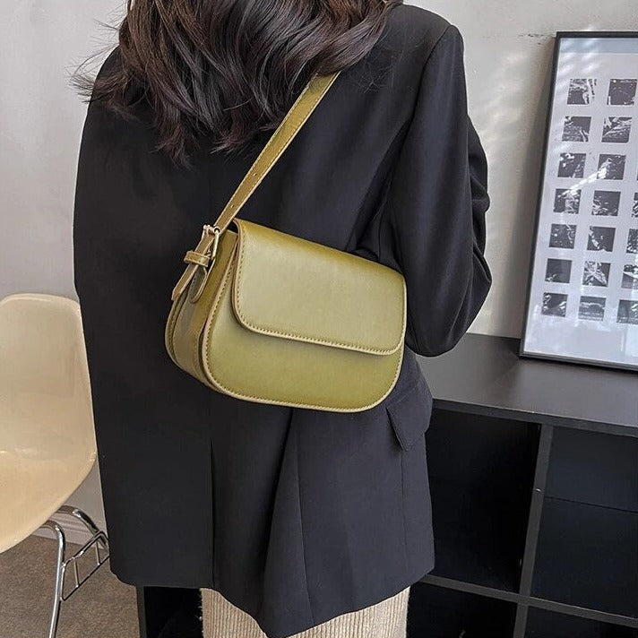 Eldborg | Elegante Schultertasche in gedämpftem Nude-Ton für Damen