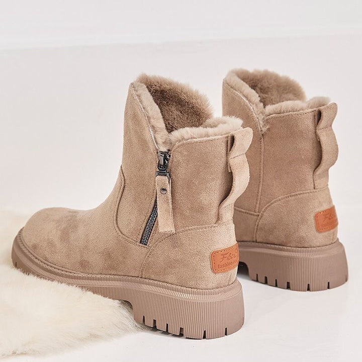 Fedora | Bequeme Stiefelette für Damen mit niedrigem Absatz