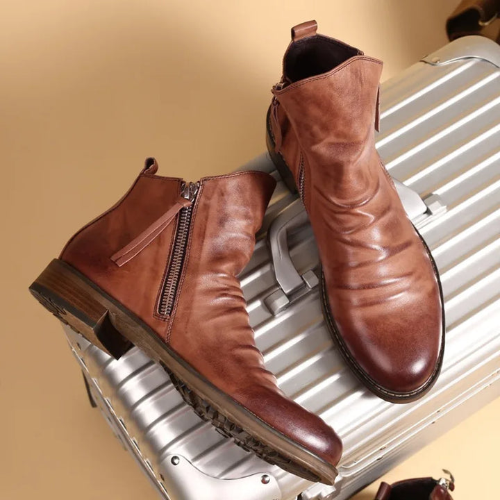 Owens | Chelsea-Stiefel für Herren mit flachem Absatz