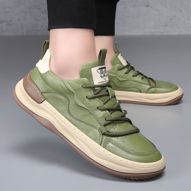 Emanuele | Italiana Schuhe aus Echtem für Damen mit flachem Absatz