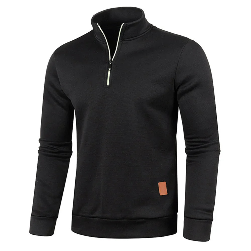 Alessandro | Men Casual Pullover Langarm Mantel für Herren