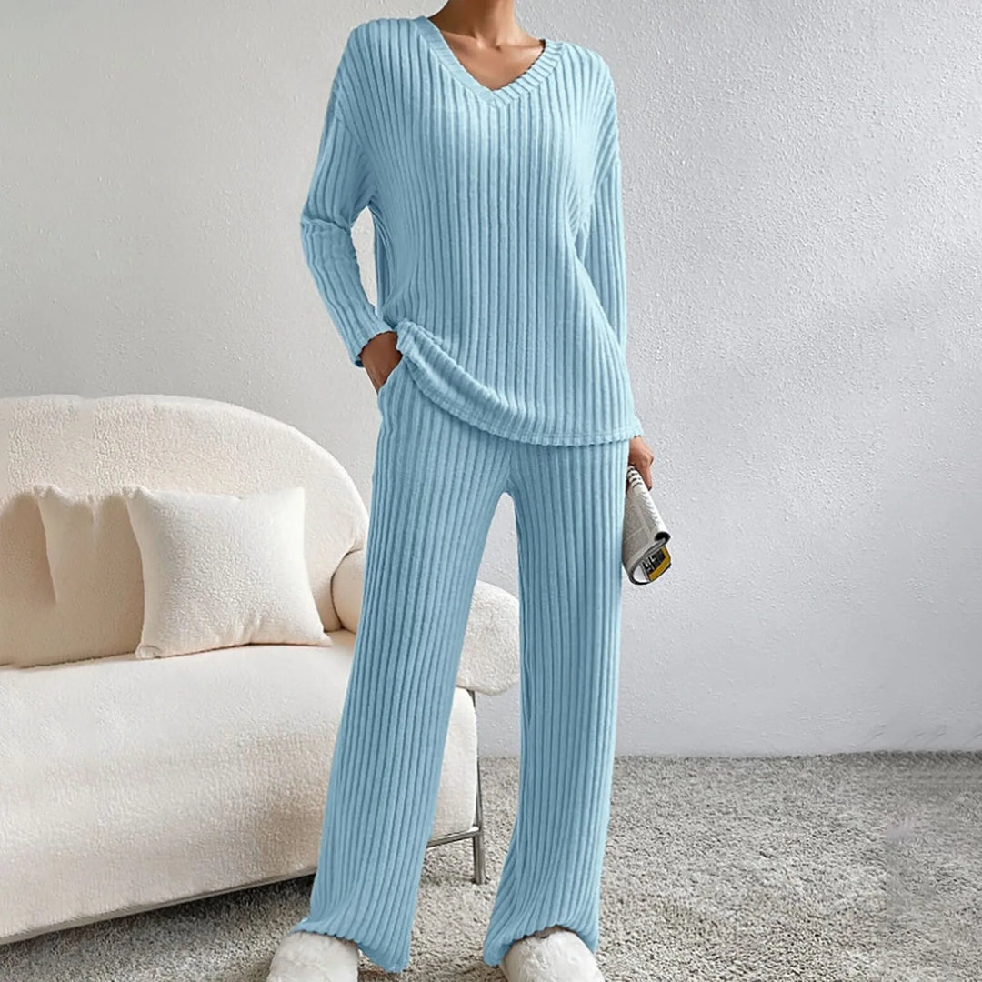 Grace | Damen Freizeitanzüge mit Hoher Taille und Langen Hosen