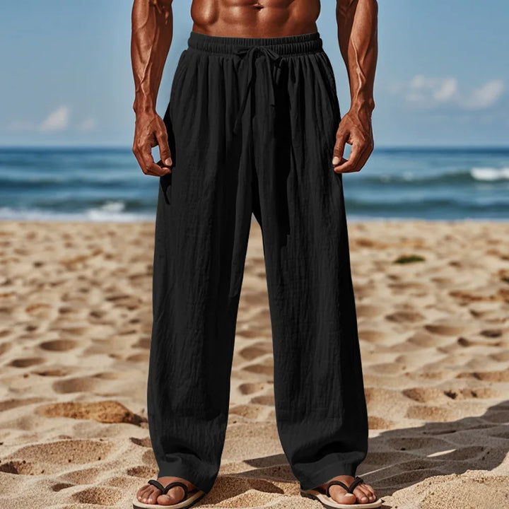 Zane | Entspannte Strandhose für Herren mit weiter Passform und mittlerem Bund