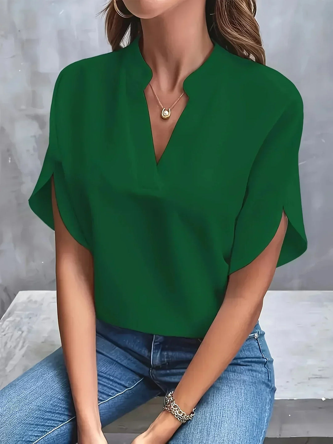 Thalia | Anspruchsvolle Bluse mit maßgeschneidertem Design