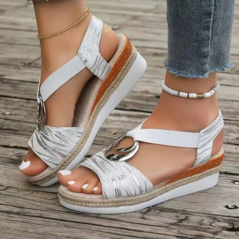 Rosa | Elegante Orthopädische Sandalen